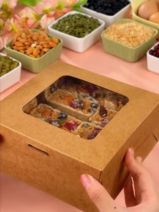 【坚果酸奶棒】富含膳食纤维与蛋白质,都是健康营养好食材 #大人小孩都爱吃 #零食推荐