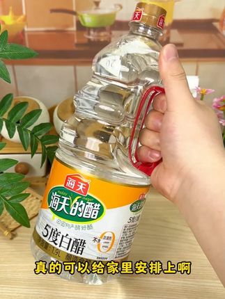 1.9升的大桶海天白醋,赶紧去抢啊 #白醋 #海天 #调味品