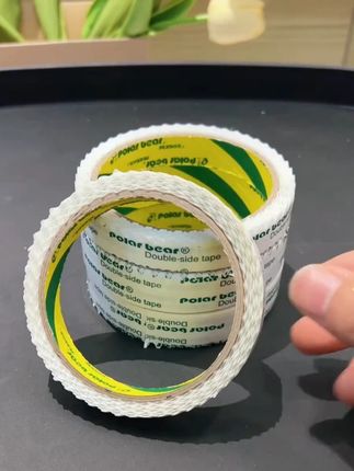 这个自带花边的易撕双面胶设计的好呀,真是个居家必备的好东西!!#好物推荐  #强烈推荐