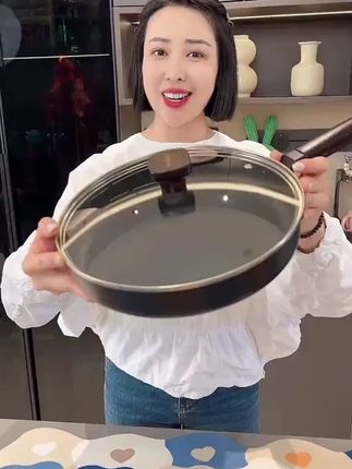 【品质高货】日本SANNOHたんのや26CM西式厨房无涂层极铁煎锅加厚节能#日本煎锅 #无涂层煎锅 #极铁煎锅 #厨房好物 #节能煎锅