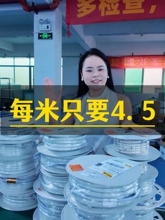 灯带只要四块五,25年新款带回家 #fcob灯带 #灯带厂家 #防水灯带