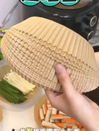 空气炸锅纸烤箱吸油垫纸家用食物隔油碗耐高温方形烘焙硅油纸#空气炸锅纸 #烤箱吸油纸 #烘焙硅油纸 #好物推荐