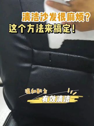 家里的皮沙发、皮衣都很容易脏,处理起来真是费时费力, 这款清洁剂就能解决这些问题。#皮沙发清洁剂 #皮沙发清洁妙招 #皮革清洗剂 #专业沙发皮革清洗剂 #真皮沙发如何清洁和保养