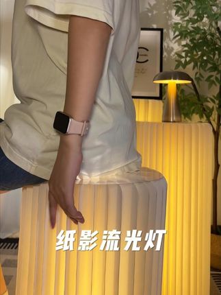 纸做的灯竟能这么结实?纸影流光灯承重测试,结果惊了! #灯光设计 #纸灯 #纸影流光灯 #发光展台