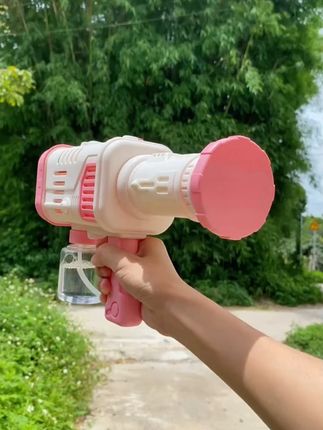 2025新款加特林泡泡机儿童手持网红爆款吹泡泡枪男女孩玩具全自动