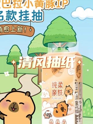 清风终于出挂抽了#悬挂抽纸 #生活用纸 #无限回购的宝藏单品