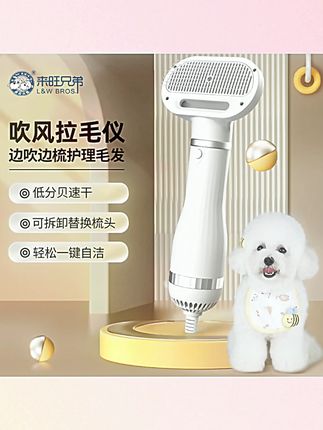 来旺兄弟宠物吹风拉毛一体造型机狗狗猫咪洗澡梳毛吹干美容用品#宠物吹风拉毛机 #宠物美容 #来旺兄弟 #猫狗用品 #洗澡用品