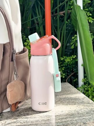 上班族学生党都能使用的保温杯,吸管直饮两用款, 通体316钢内胆,吸管喝水更方便#吸管杯#多喝水#316钢保温杯#希乐水杯#杯子控