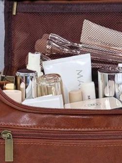 #男士洗漱包 #防水化妆包 #简约收纳袋 #旅行手提包 #收纳袋