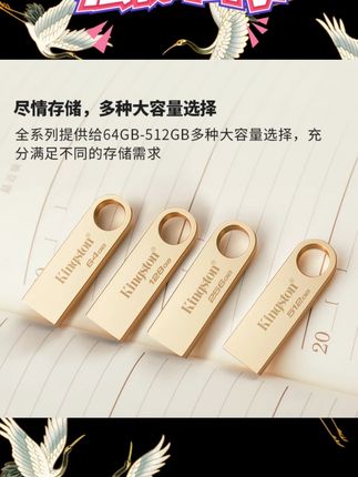 Kingston/金士顿DTSE9G3闪存哨兵车载金属u盘便携商务usb通用盘#金士顿U盘 #车载U盘 #便携U盘 #商务U盘 #通用U盘