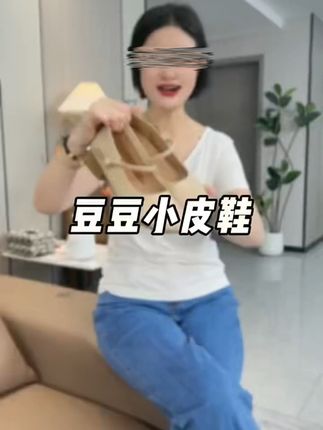 软牛皮妈妈鞋中跟软底中年女皮鞋