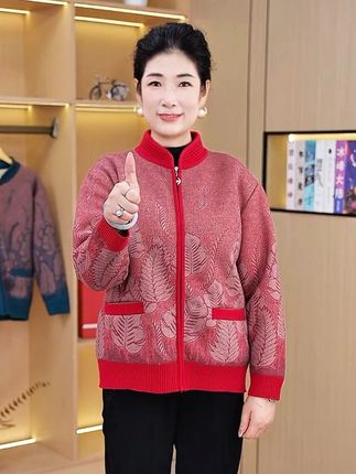 有妈就有家,妈在哪里,家就在哪里,只要有妈妈在,幸福就在#中老年女装 #妈妈装 #奶奶装 #谁穿谁好看 #遮肉显瘦