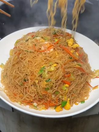 【厂家直销】新竹米粉正宗炒米粉粉丝酸辣粉细米粉真材实料速食美味#速食米粉 #新竹米粉 #美味小吃 #酸辣粉 #美食分享