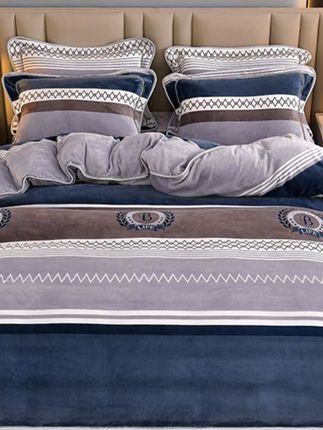 2025《新品爆款》8-9斤高端加厚保暖床裙式床单款牛奶绒四件套加绒