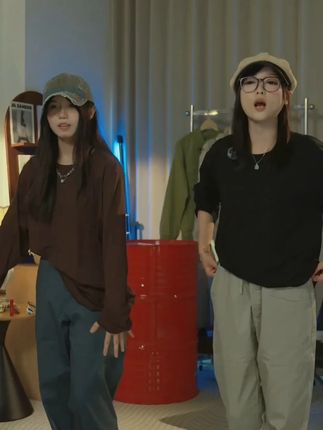 大漠园区严选潮服,万能百搭长款休闲裤,怎么穿都好看!支持试穿 #显瘦显高 #百搭神裤 #通勤搭配 #长裤 #漠叔潮服