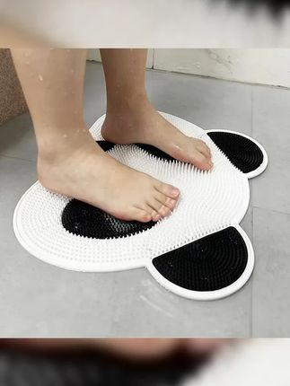 熊猫家用按摩垫浴室防滑垫洗澡搓背搓澡神器洗脚去死皮淋浴房地垫 #创作灵感 巨量千川 #浴室防滑垫 #家居好物 #洗澡搓背搓澡神器 #洗脚去皮淋浴房地垫