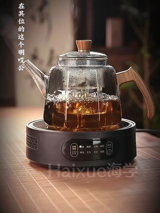 耐高温加厚玻璃煮茶壶大容量烧水壶侧把煮茶壶家用煮水壶#电陶炉 #煮茶壶 #茶具好物推荐 #煮茶器 #爱茶爱生活