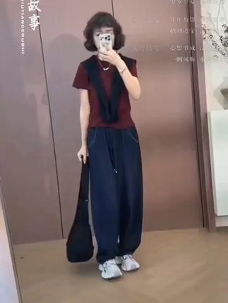 弯刀牛仔裤女阔腿香蕉裤秋季2025新款梨形身材高腰显瘦直筒拖 弯刀牛仔裤女阔腿香蕉裤秋季2025新款梨形身材高腰显瘦直筒拖地裤#简约搭配 #显高显瘦显腿长 #宽松版型 #一周穿搭不重样 #百搭神裤
