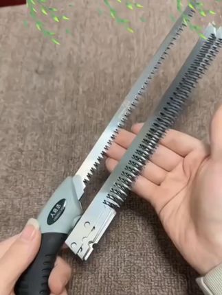 左良人木工锯小手锯园林园艺伐木拉花树枝快速家用户外手板锯子 #好物 #木工锯 #园林