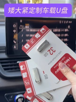 矮大紧定制车载U盘