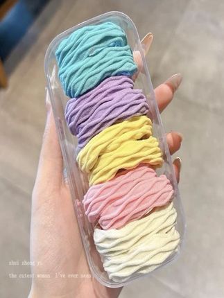 高马尾发绳高弹力耐用橡皮筋女扎头发圈2025新款高端春季头绳头饰#配饰分享 #首饰分享 #饰品搭配