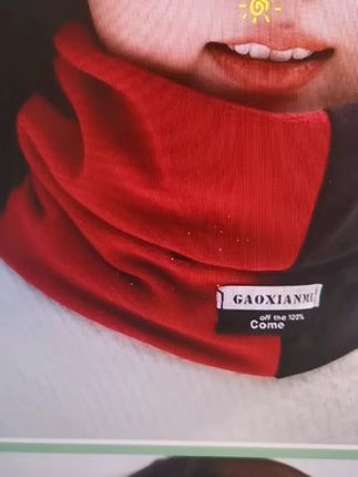 脖套男女款奥利绒围脖冬季保暖加绒厚户外骑行摩托车防寒骑车