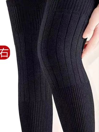 #护膝 浪莎护膝盖保暖加长加厚防滑关节护腿套老年人男女士专用秋冬防寒#保暖护膝 #防滑护膝 #护膝袜 #护腿套