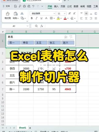 办公软件教程,excel表格怎么制作切片器,提高办公效率 #职场 #电脑知识 #excel表格 #办公软件教程 #电脑小技巧