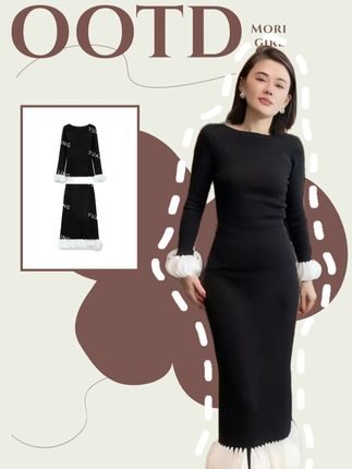 姐妹们,别再靠项链、耳环撑精致啦!这件小毛衣直接让你美到发光。搭上同系列裙子,法式氛围感拉满。今年泽泽和一线品牌工厂合作,细节超绝,弹力大、舒适度高还显瘦。融入独特设计,打破毛衣单调感。紧密度高,不易变形,平铺晾干就行。上班穿它,下班约会也超合适,80多斤穿都好看,直接冲!#显瘦穿搭  #谁穿谁好看  #高级感穿搭 #穿搭 #面料柔软舒适