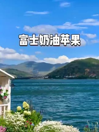#奶油苹果 #黄金奶油富士苹果 #脆甜多汁 #新鲜应季水果 #苹果