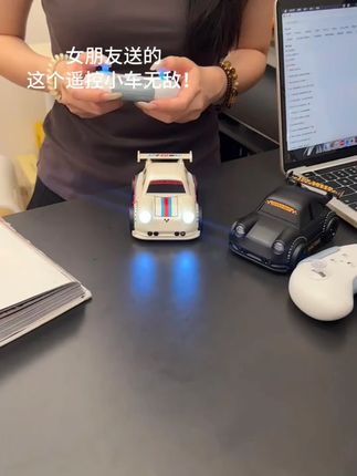 #汽车模型 #儿童玩具 #潮玩 颂尼桌面迷你智能感应跟随车