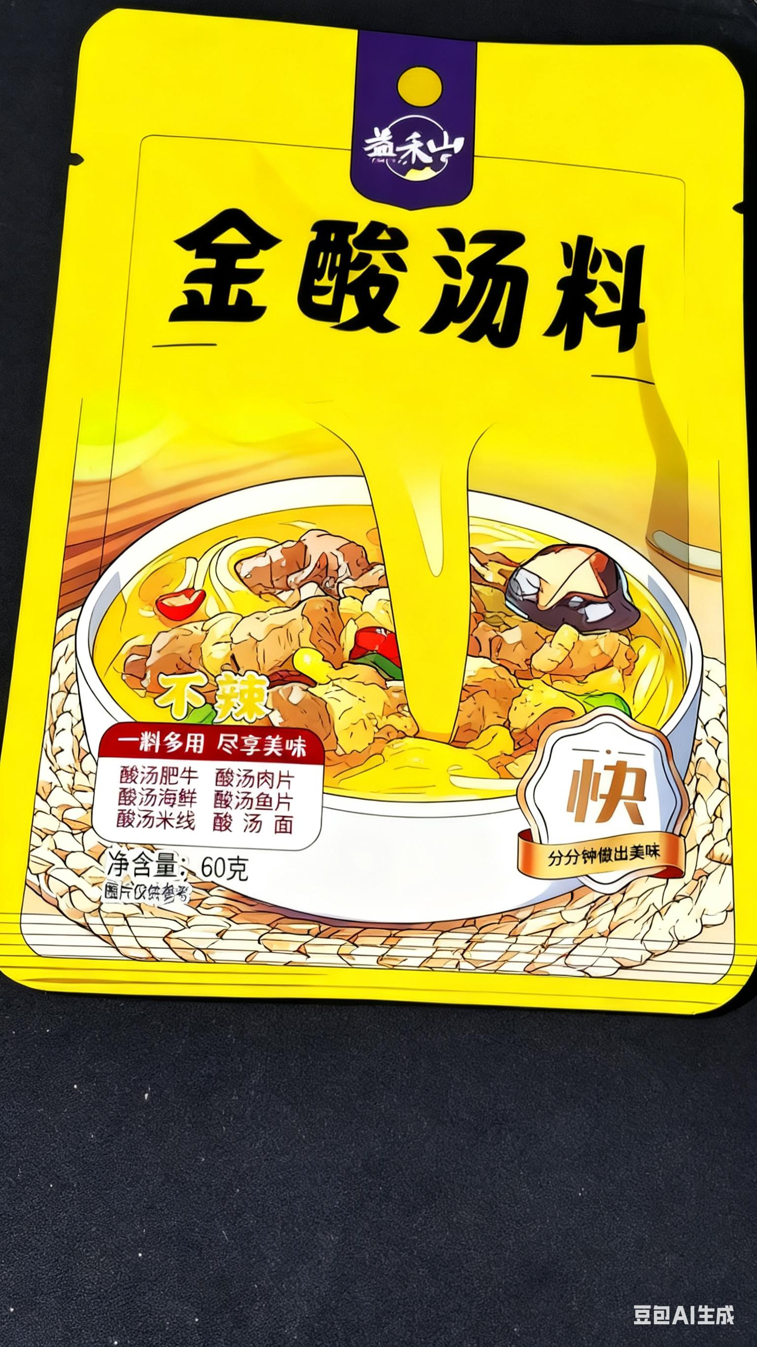 益禾山【试吃两包】0脂肪金酸汤调味料酸汤鱼酸汤肥牛酸汤米线