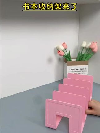 学生桌面书立阅读架桌上书架加大固定书神器本收纳分类一体放书架#学生桌面书立 #阅读架 #桌上书架 #书本收纳 #学习用品