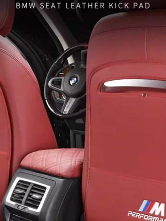 适用于宝马新5系3系i3座椅防踢垫宝马X1/X3ix3X4x5后排装饰大全#宝马配件 #座椅防踢垫 #汽车装饰 #宝马后排配件 #多车型适用