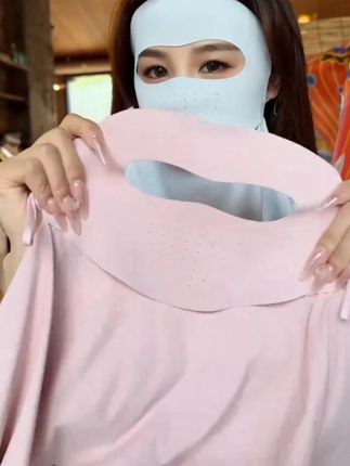 姐妹们,千万不要等到晒黑了长斑了才知道防晒的重要性!这种全脸护颈#防晒面罩 得提前备上!真是妥妥的#素颜神器 #夏季必备 #防紫外线