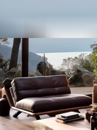 中式直排沙发北美黑胡桃三人位宅寂风实木沙发高端轻奢现代简约 这款新中式沙发你一定要买,否则你会后悔莫及!它的支撑能力超强,仿佛有双臂托住你的身体,让你尽情舒展。而且,它的木纹纹理十分精美,色泽温润,犹如一幅画作。试想一下,每天下班后都能坐在这款沙发上放松身心,是不是很惬意呢?   #中式 #直排 #沙发 #简约 #生产厂家批发