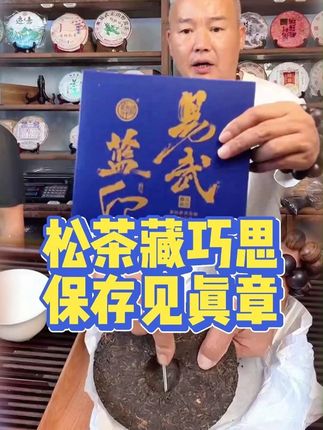 靓茶松存指南:温柔对待,茶香更久! #茶 #茶生活 #茶文化 #易武 #茶人茶事茶生活