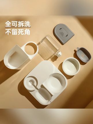 kimpets宠物自动喂食器猫咪饮水机水碗一体狗狗喂水流动水不插电 #自动喂食器 #宠物自动喂食器 #猫咪饮水机 #喂食器 #宠物喂食器