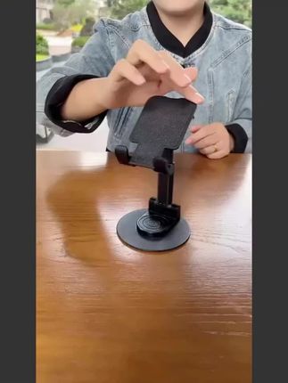 新款手机桌面360度旋转支架 折叠伸缩懒人多功能手机平板金属支架#手机旋转支架 #多功能支架 #桌面支架 #折叠伸缩支架 #手机平板支架