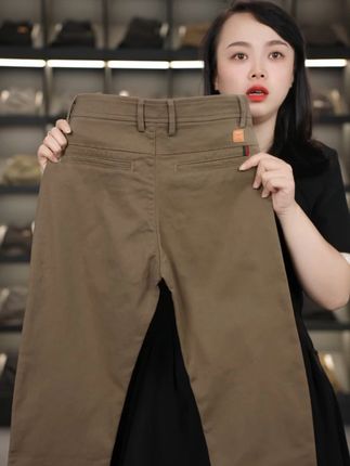 一条非常舒服的直筒宽松百搭休闲裤,抗皱免烫,显成熟稳重!#品质男装#面料舒适柔软#高端男裤