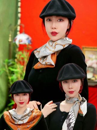 丝巾的百变魔法,一巾多用的松弛美学 #丝巾系法大全 #气质穿搭 #时尚 #好物推荐🔥 #优雅永不过时