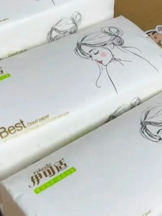 我的妈呀!伊可适纸巾也来卷了,9.99到手8大包,贼拉厚实,纸巾加大加厚还是原生木浆的#抽纸