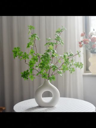 吊钟绿色仿真植物摆件餐桌玄关客厅装饰艺术手工逼真新款道具书房#吊钟仿真植物 #家居摆件 #客厅装饰 #手工植物摆件 #书房装饰