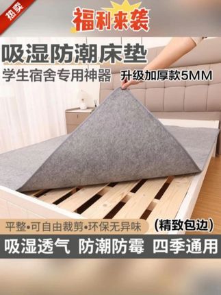 床垫防潮垫学生宿舍专用吸湿防潮隔湿垫子防霉榻榻米单人双人床垫 #床垫防潮垫 #学生宿舍专用床垫 #床垫 #防潮床垫 #好物推荐🔥 @DOU+上热门 @DOU+小助手