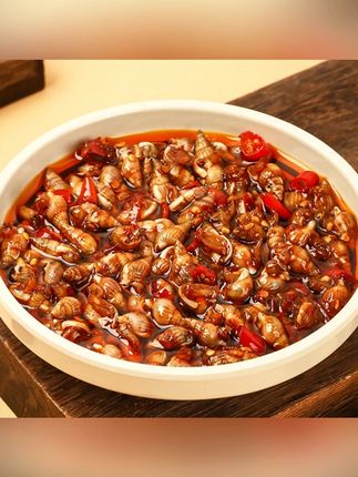 香辣海锥海瓜子海螺丝零食即食蟹钳新鲜海鲜300g下酒菜东港特产#香辣零食 #海鲜零食 #下酒菜 #东港特产 #海锥海瓜子