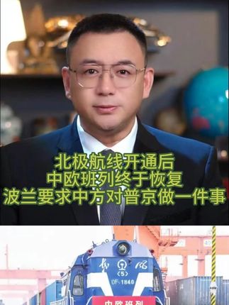 北极航线开通后,中欧班列终于恢复,波兰要求中方对普京做一件事 #国际新闻 #国际局势