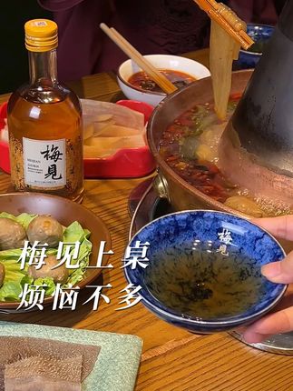 这瓶酒就是氛围开关 #青梅酒 #梅见 #梅见青梅酒 #果酒