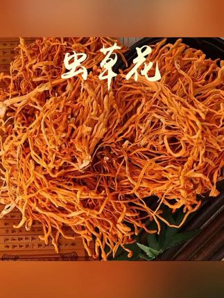 菌菇煮汤炖乌鸡炖排骨优选食材东北营养丰富美味  #虫草花  #高山虫草花  #虫草花鸡汤  #菌菇  #农产品