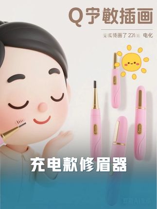 充电款修眉器