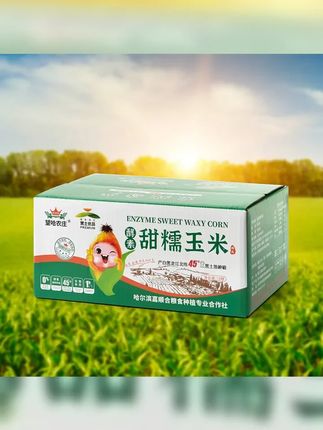 望哈农庄25年头茬甜糯玉米,真空包装,铝箔保鲜,一箱10棒约4.5 5斤,SY款。口感香甜软糯,营养丰富,欢迎品尝! #糯玉米 #甜糯玉米 #玉米